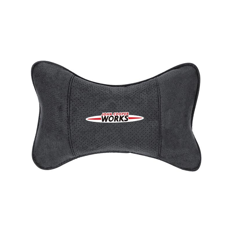 

MINI Car Headrest Memory Foam Neck Pillow Accessories For BMW MINI WORKS One Cooper JCW R60 R59 R58 R57 R56 R55 R53 R52 F55 F56