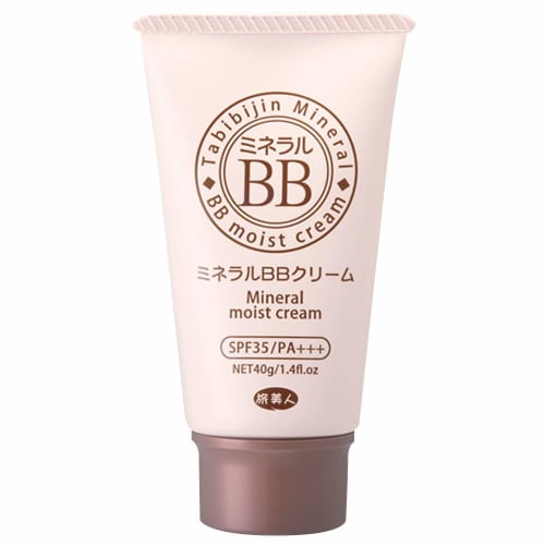 Azuma Shoji [Same price with Imabari towel] Mineral BB Cream 40g 3-piece set/Tabibijin Contains natural minerals and 80% serum ingredients SPF35/PA+++