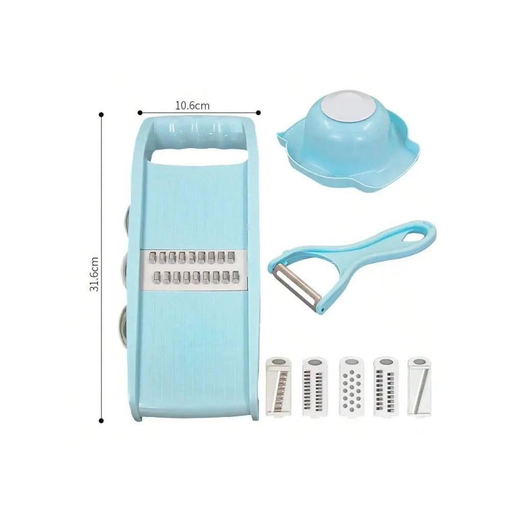 5/7 in1 Vegetable Fruit Slicer Multifunctional Manual Food Grater Cutter Potato Household Chopper Kitchen Veggie Dicer Gadgets
