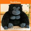 Peluche Gorillas Nero Carino Per Bambini Animale Morbido Cartone Animato Regalo