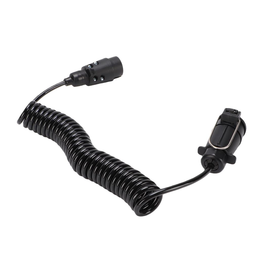 Trailer Extension Cord 9.84FT Length 7 Pin Plug and Socket Gooseneck Trailers Truck Bed Electrical Wire for RV