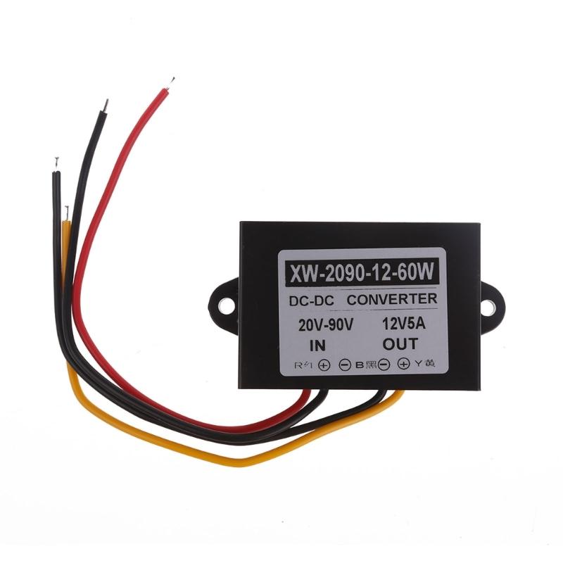 Heavy Duty 24V/36V/48V to 12V Converter Voltage Converter Step Down Regulator Transform Stable Current Output