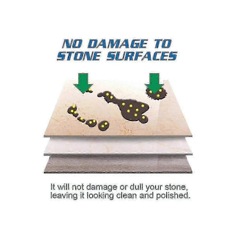 Stone Stain Remover Deep Cleaning Powder for Granite Quartz Marble Tile Stubborn Stains Strong Decontamination Granite Stone Cleaner L03
