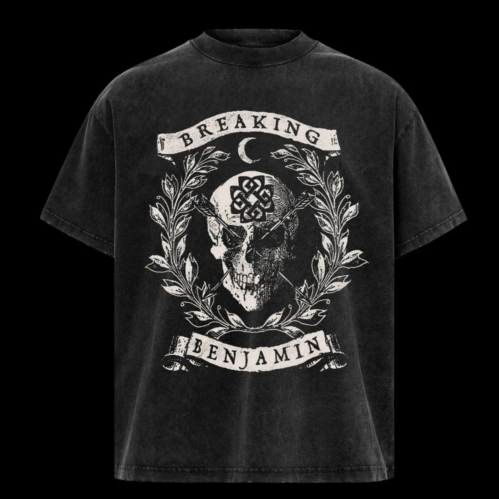 Breaking Benjamin Shirt – Vintage Metal Rock Band Tee, metal band shirt XXL