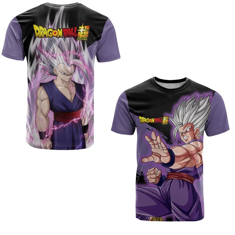 

Japanese Anime Dragon Ball Super Broly Super Saiyan Epic Battle 3D Print T Shirt Men Women Kids S