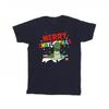 Disney Mens Toy Story Rex Christmas Burst T-Shirt