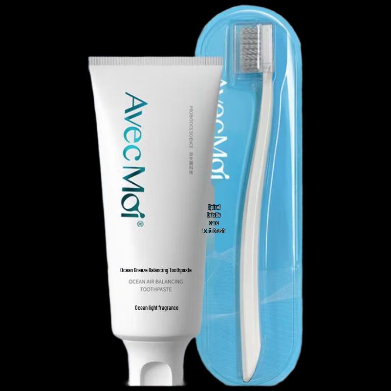 

Avec Moi Probiotic Toothpaste & Toothbrush Set - Ocean Breeze