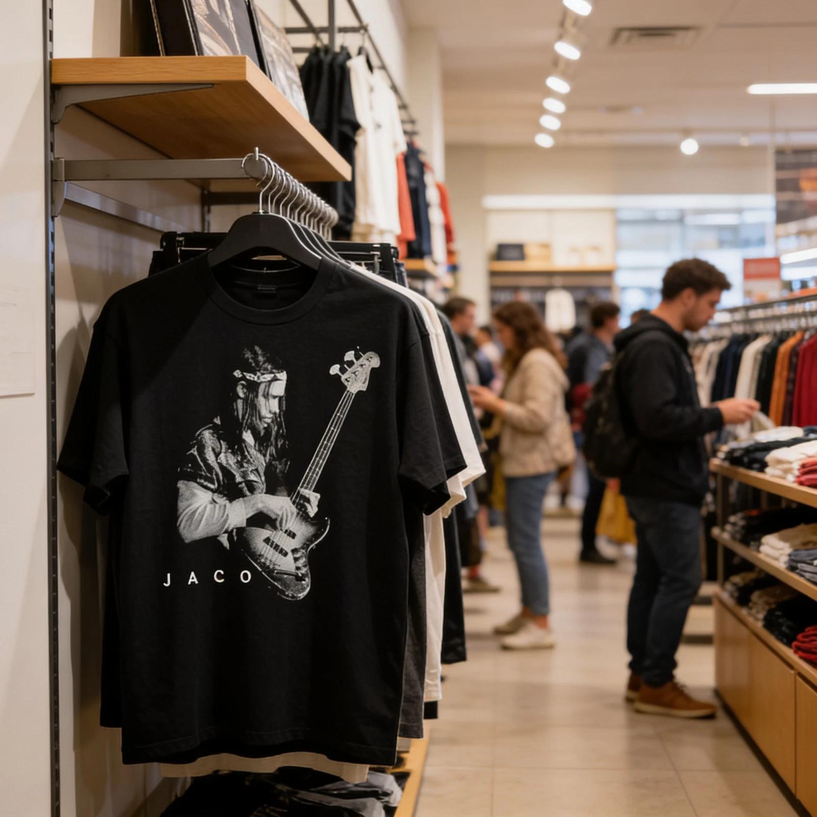 Jaco Pastorius Men T-shirt Black Unisex Tee All Sizes S