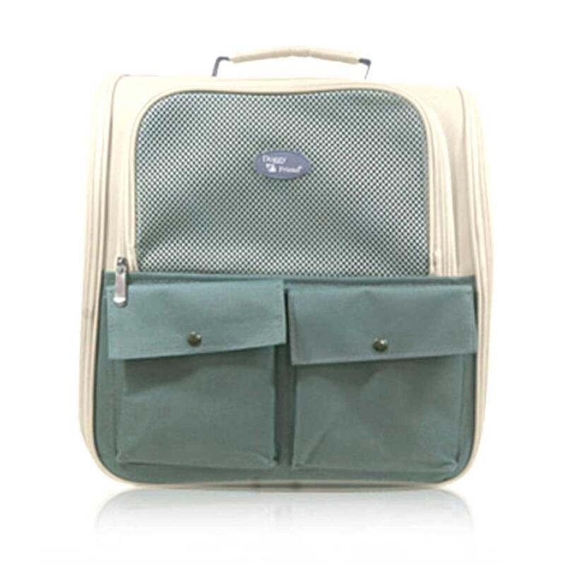 When our baby goes out, we use a pet bag in 2 colors.