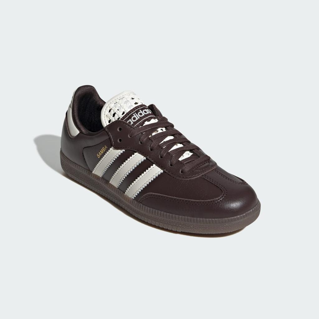 adidas SAMBA OG IH3982 Unisex Originals Sneakers Aurora Coffee / Off White / Gold Metallic