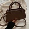 Burgundy Red Elegant Small Bag, Adjustable Shoulder Strap and Zipper Closure, Suitable for Travel and Daily Use