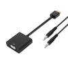 Aisens Aisens A122-0126 Converter/ Hdmi Male - Vga Female/ 3.5 Female Jack/ 10cm/ Black