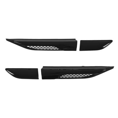 4pcs Gloss Black Fender Grille Vent Door Trim Molding LR027321 Replacement for Land Rover Range