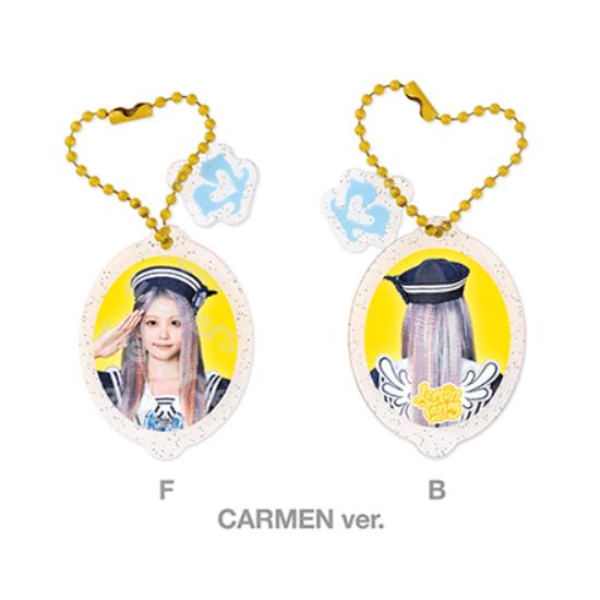Pre-order Hearts2Hearts Lemon Tang Acrylic Key Ring