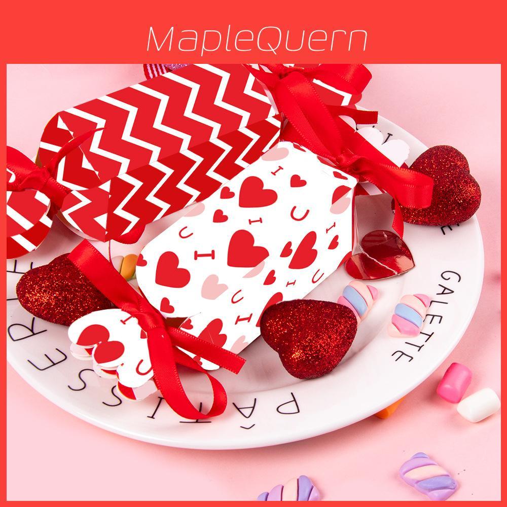 Valentines Day Candy Shape Snack Packaging Box Party Decor Set With Paper Material For Celebrations