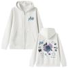 Ado World Tour Hibana Zipper Hoodie Men Women Fashion Japanese Cartoon Manga Style Zip Up Jacket Unisex Casual Sweatshirt