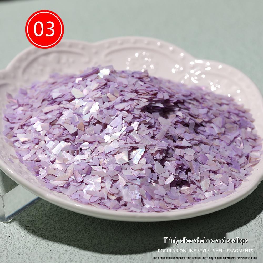 Handmade Mother-of-Pearl Nail Art & Decorative Craft Pieces