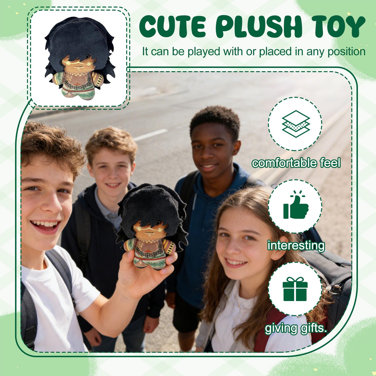 

Плюшева лялька, іграшка в подарунок, мультфільм, дитяча ганчіркова лялька, дитяча подушка в подарунок One Size