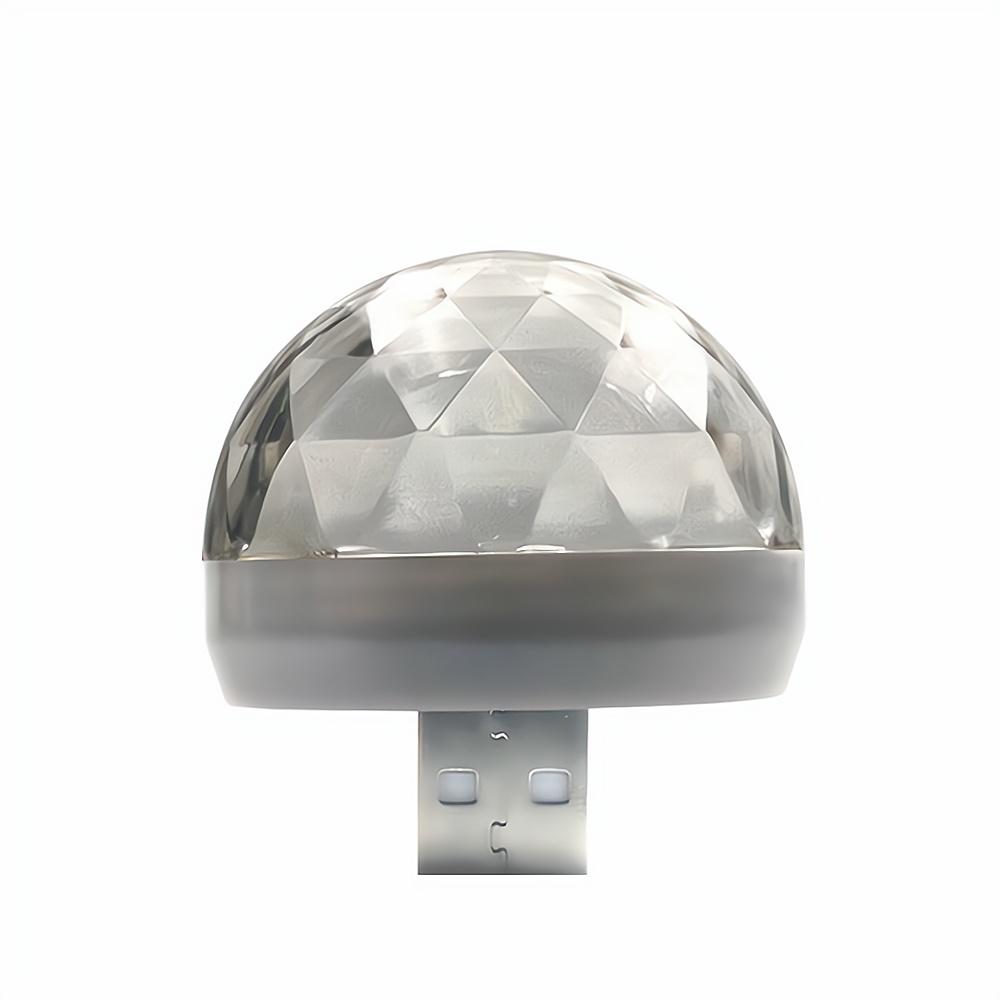 

Автомобильный USB Ambient Light DJ RGB Mini Красочный музыкальный звуковой свет USB-C Интерфейс Apple Интерфейс Праздничная вечеринка Караоке USB LED