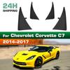 4PCS Car Mud flaps Splash Guards Mudguards Car Mud Flaps Compatible with Chevrolet Corvette C7 2014 2015 2016 2017