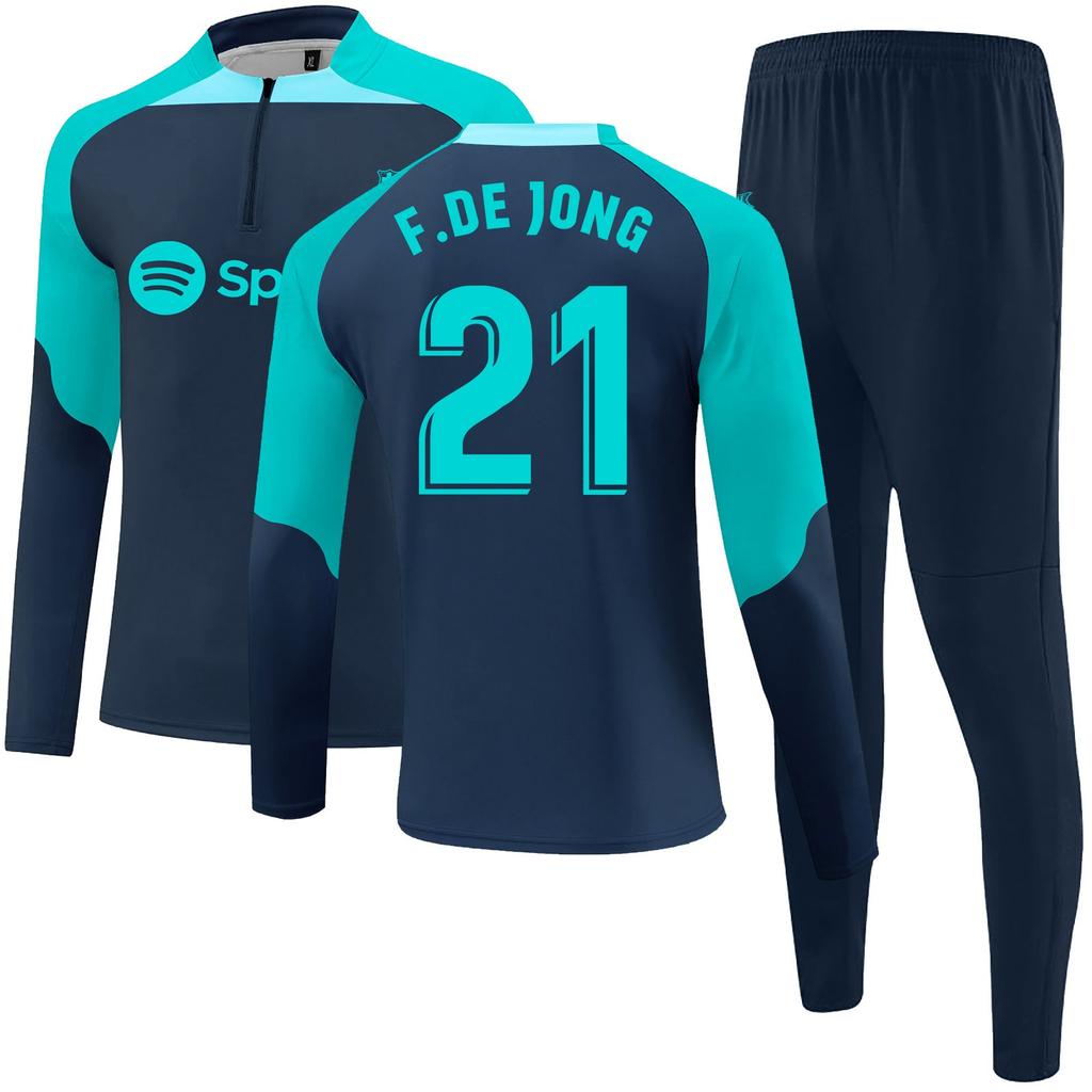 Football Tracksuit Football Club Men's Long-Sleeve Sportswear Breathable Sports Training Fitness Running Suit