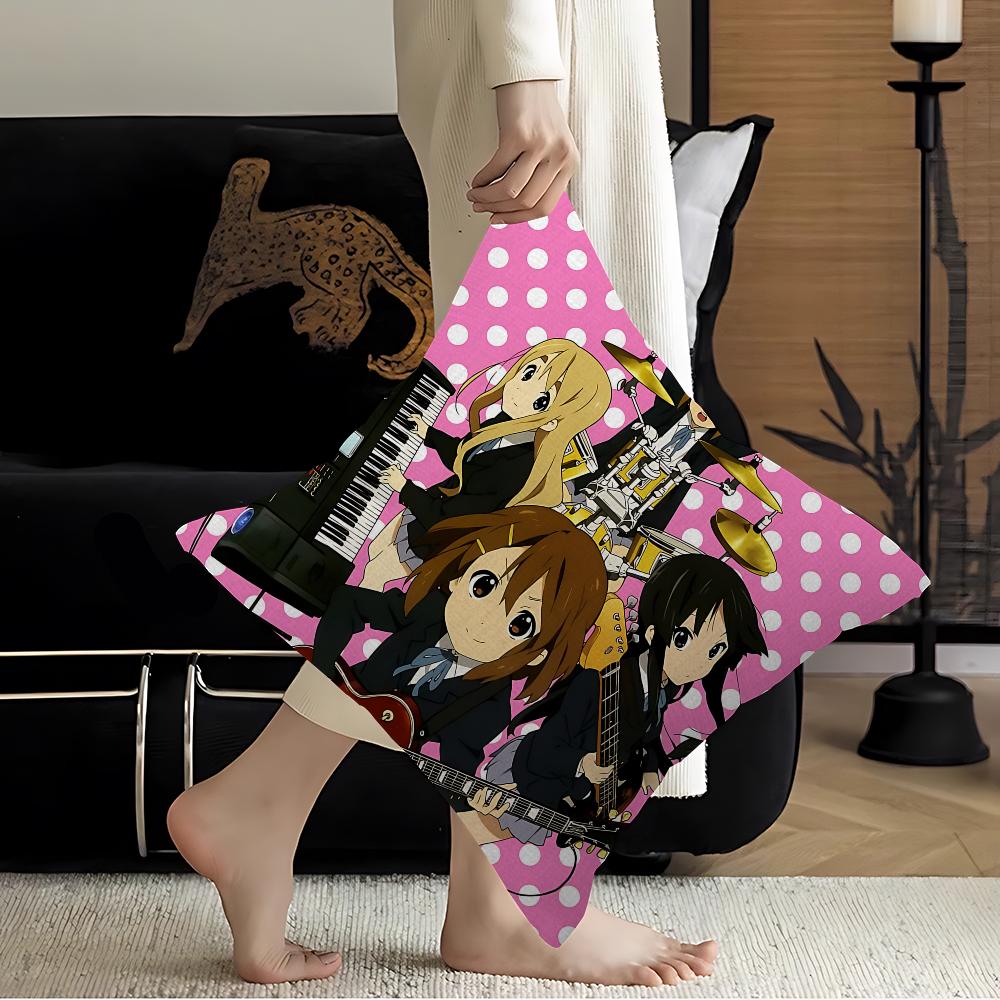 K-On Anime Pillow Cover For Bedroom Room And Living Room Sofa Decorative Cushion Cover