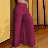 Women Casual Pants Wide Elastic High Waist Oversized Wide Leg Long Trousers Solid Color Lounge Workout Pants