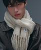 Lomaentinueo Soft Wool Muffler (Ivory)