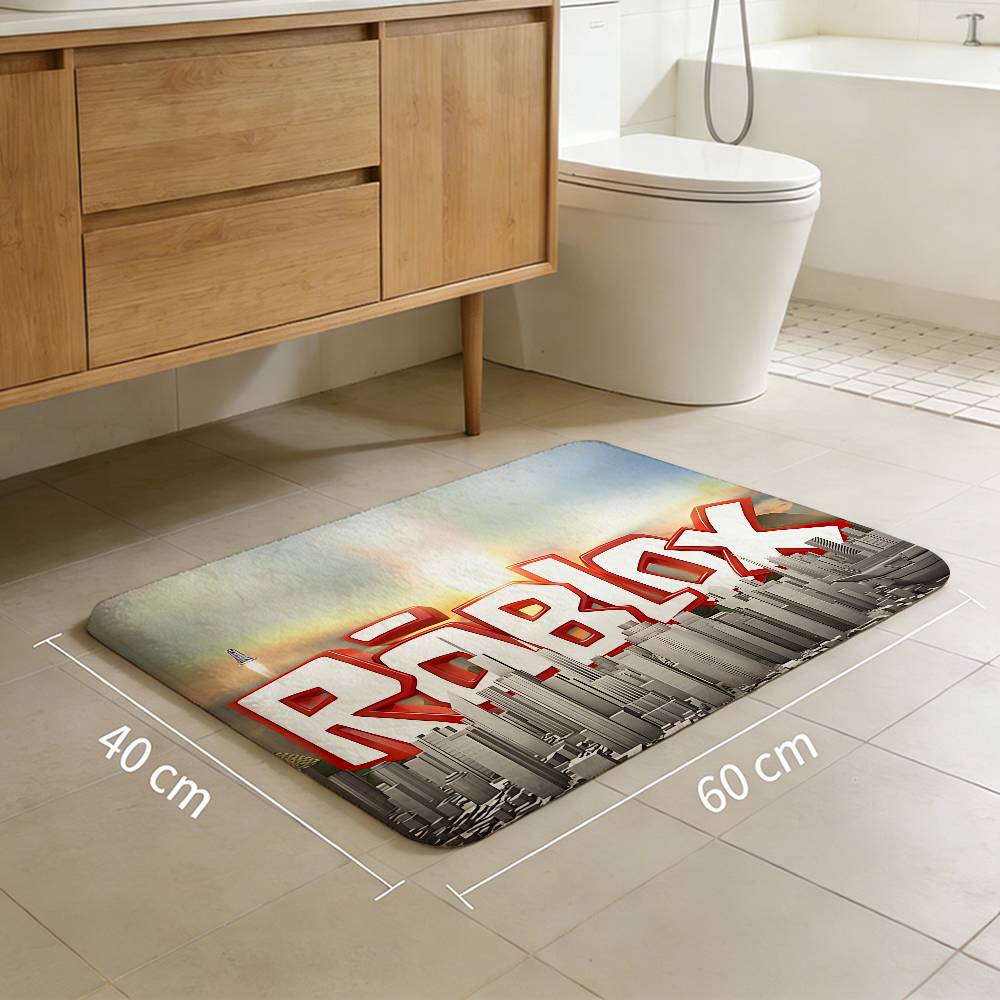 Hot Game-R-Robloxes Door Mat Nordic Style Bedroom Living Room Doormat Home Balcony Anti-Slip Alfombra