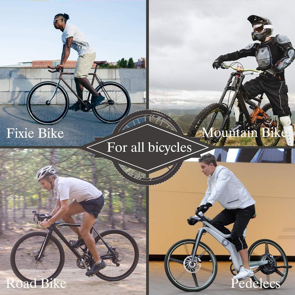 Sportout Copper Alloy Bike Bell, Classic Bicycle Bell, Loud Sound Bike Ring for Road Bike, Mountain Bike, City Bike, Sports Bike, Cruiser Bike, BMX