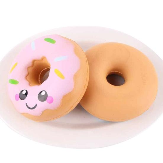 Lovely Simulation Donut Slow Rising Squeeze Stress Relieve Decompression Toy
