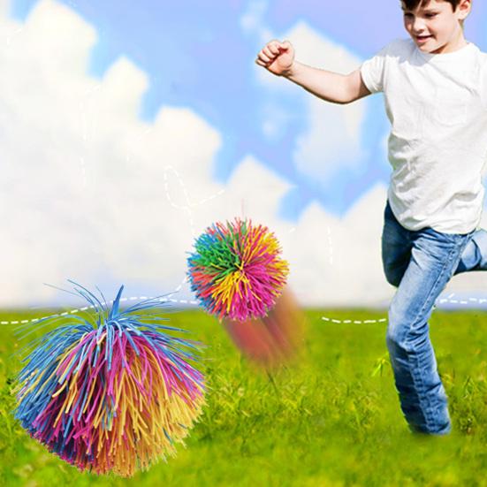 

Мяч из куриных перьев, надувной игровой тренировочный, устойчивый к истиранию, мягкий, портативный, для развлечений, красочный, основной