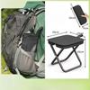 Folding Stool for Outdoor Leisure Camping and Hiking Fishing Trip Convenient Shoulder Bag Style Portable Stool for Storage Amagi