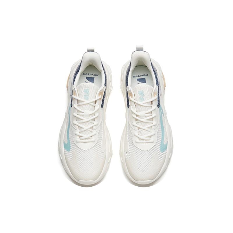 Anta Break The Cocoon Breathable Low-Top Sports Casual Shoes Men's Blue And White Silver Sneakers 112228861-3