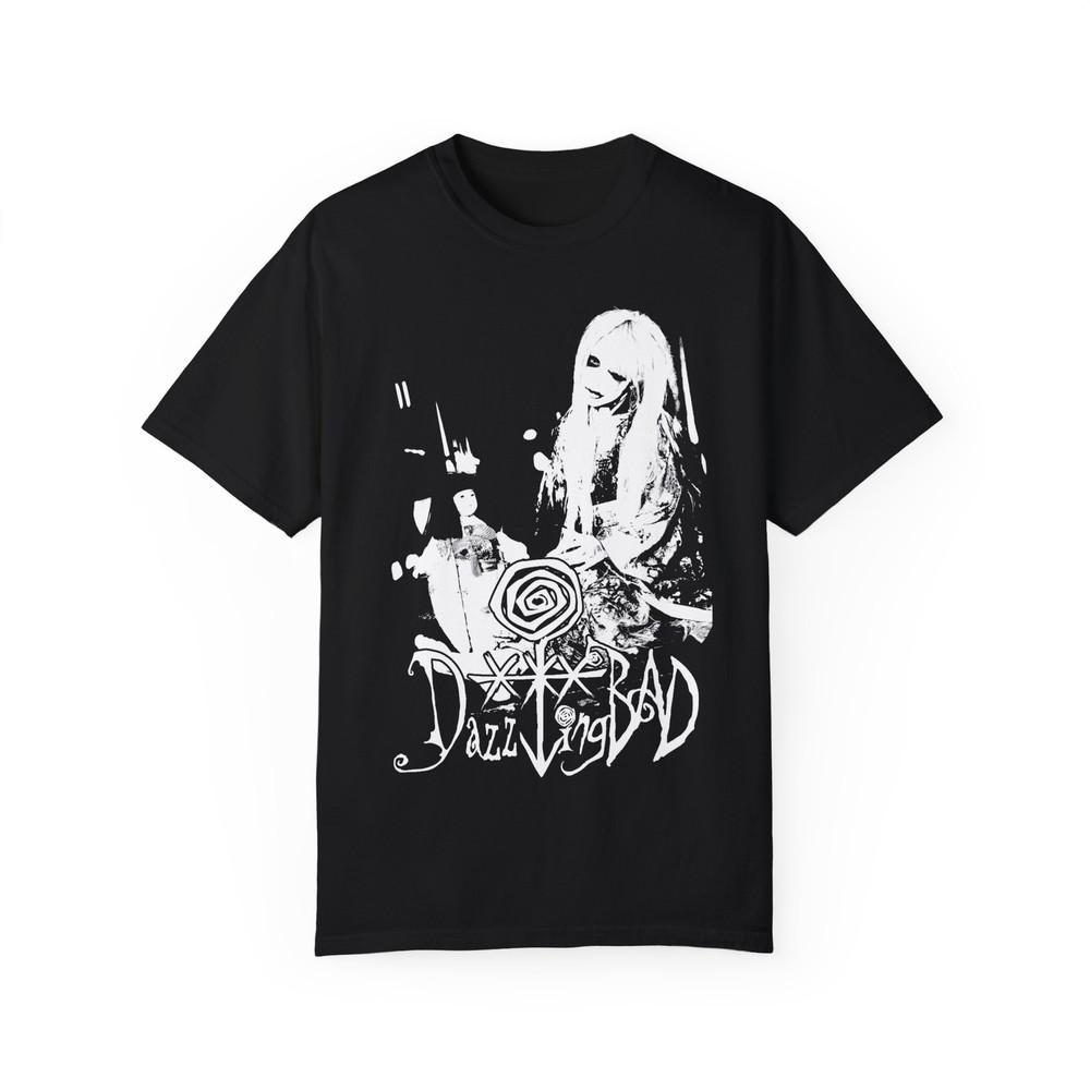 DazzlingBAD | Japan Band Merch | Visual Kei | Gothic Black Shirt Unisex T-Shirt L