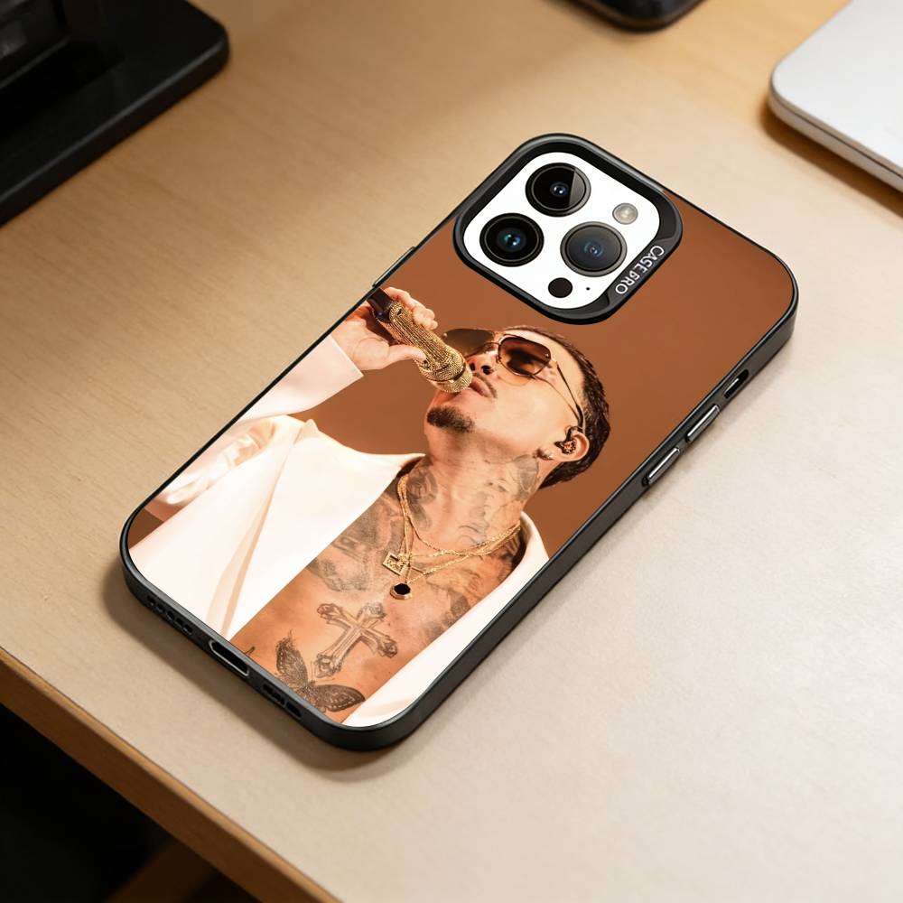 Singer Rauw Alejandro-RA Phone Case For iPhone 17,16,15,14,13,12,11 Plus,Pro Max,XS,Colorful Silver Black Cover