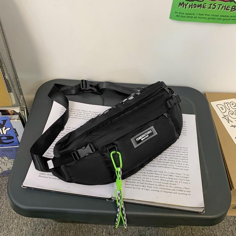 Trendy Unisex Waterproof Chest Bag Stylish High-quality Nylon Sport Sling Bag