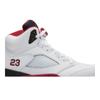 Air Jordan 5 Retro 'Fire Red' 2013 (Unisex) White / Fire Red / Black Vintage Basketball Shoes 136027 120