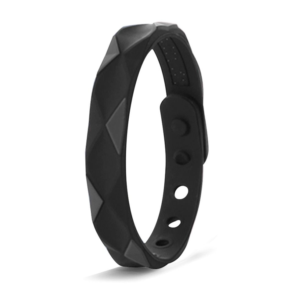 

Регульований м який браслет з негативними іонами Антистатичний Червоний Далекий Інфрачервоний Браслет Спортивні Браслети Black-style1