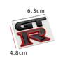 1pc 3D Metal GTR logo Badge Sticker Car Rear Trunk Emblem Decal Nine Colors are Available for Selection