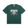 A1-07 Summer Thrasher Letter Print T-Shirt Men Women Oversized Cotton Short Sleeve Casual Streetwear Tee Top