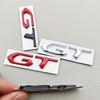 2026 Hot For VW VOLKSWAGEN 3D Metal Car Sticker Logo GT Side Fender Rear Trunk Badge Emblem For Peugeot 308 408 208 508 3008 400