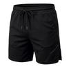 Pantaloncini Sportivi da Uomo in Rete ad Asciugatura Rapida Stile Europeo & Americano - Pantaloni Fitness Running Casual Traspiranti 3/4