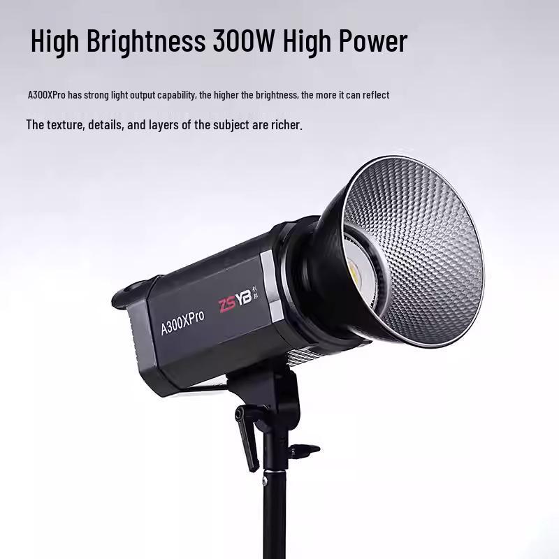 Yingbang 300W Dual Color Live Broadcast Fill Light for Jewelry, Food, and Portrait Photography