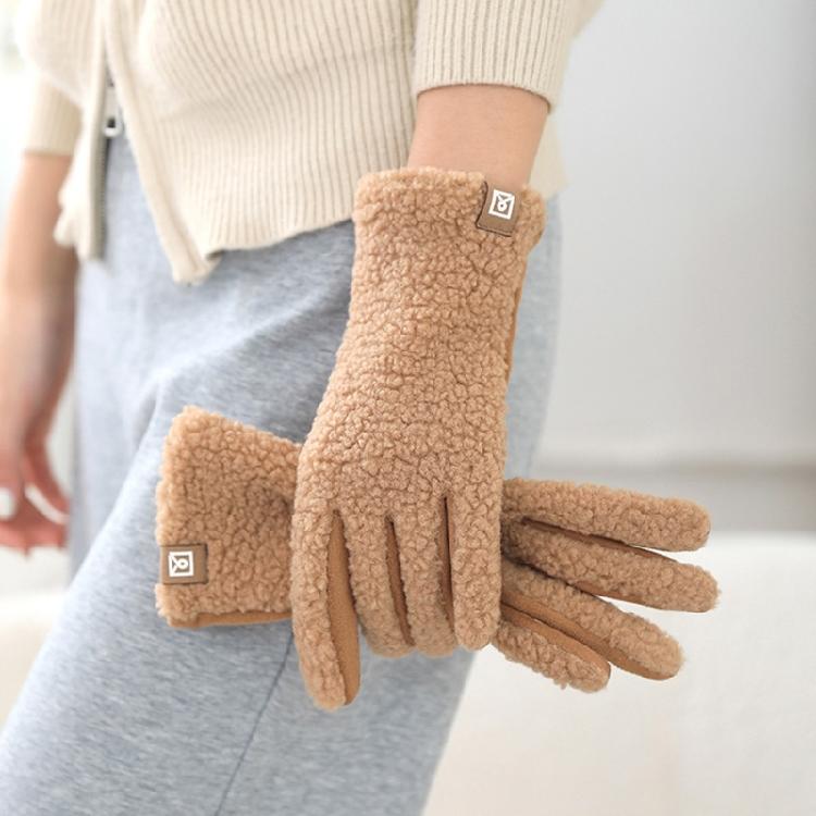 Women Cold Weather Gloves Fleeces Lined Thermals Insulation Gloves For Cycling Driving Winter Outdoor Activiy