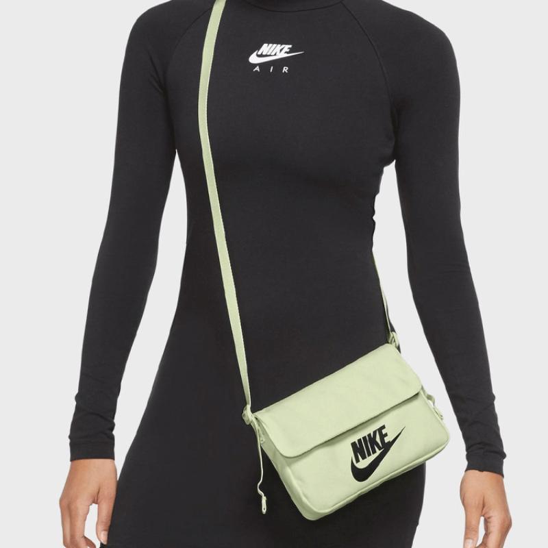 Nike Polyester Shoulder Bag Crossbody Bag Regular Unisex Bright Yellow Casual CW9300-303