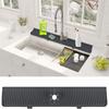 Anti-Splash Kitchen Silicone Faucet Mat Foldable Faucet Drain Pad Sink Faucet Mat  Washbasin