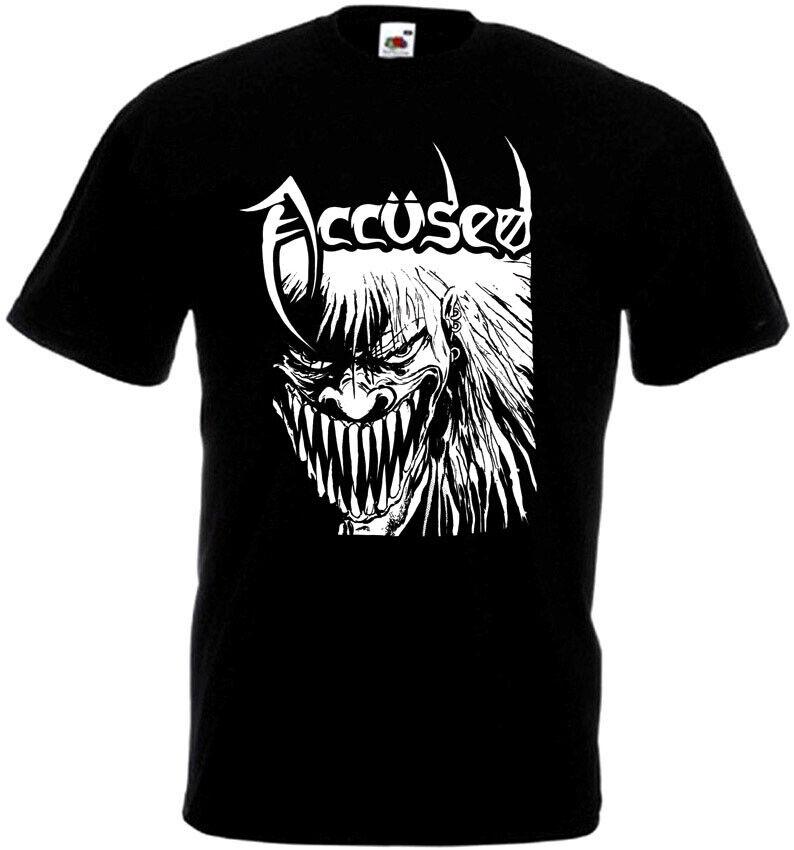 

26 The Accused v1 T-shirt black hardcore metal all sizes S-5XL Unisex T-Shirt L