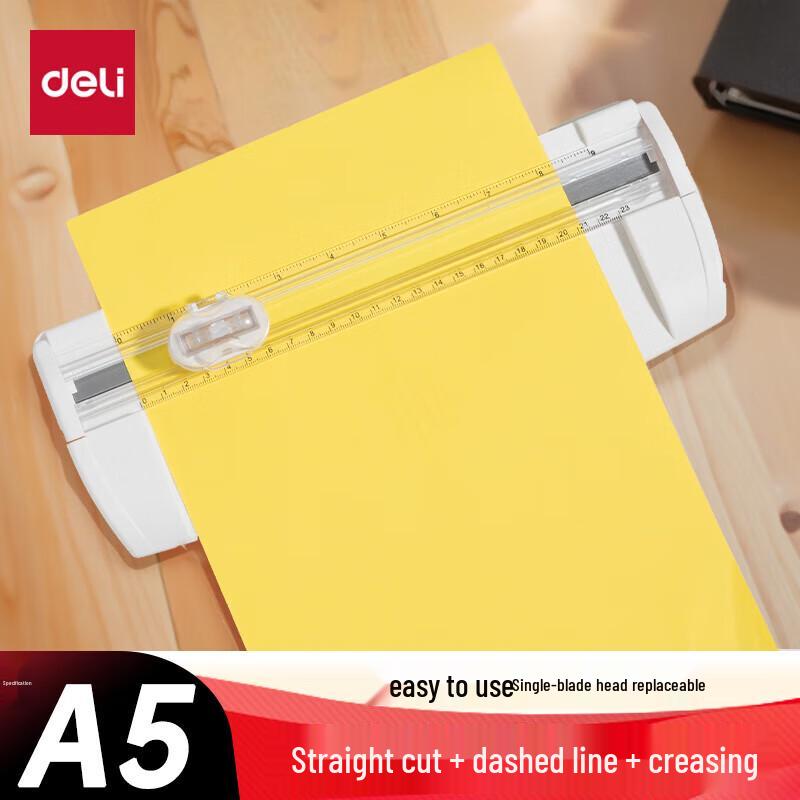 Deli A5 Portable Manual Paper Cutter