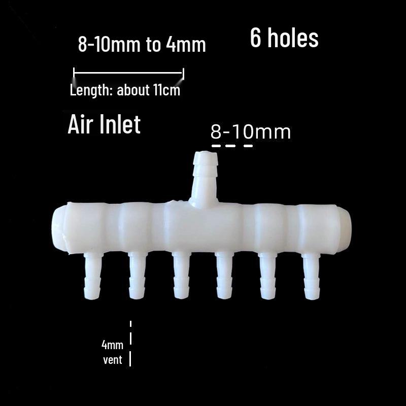 Aquarium Air Pump Connector & Aerator Manifold for Fish Ponds
